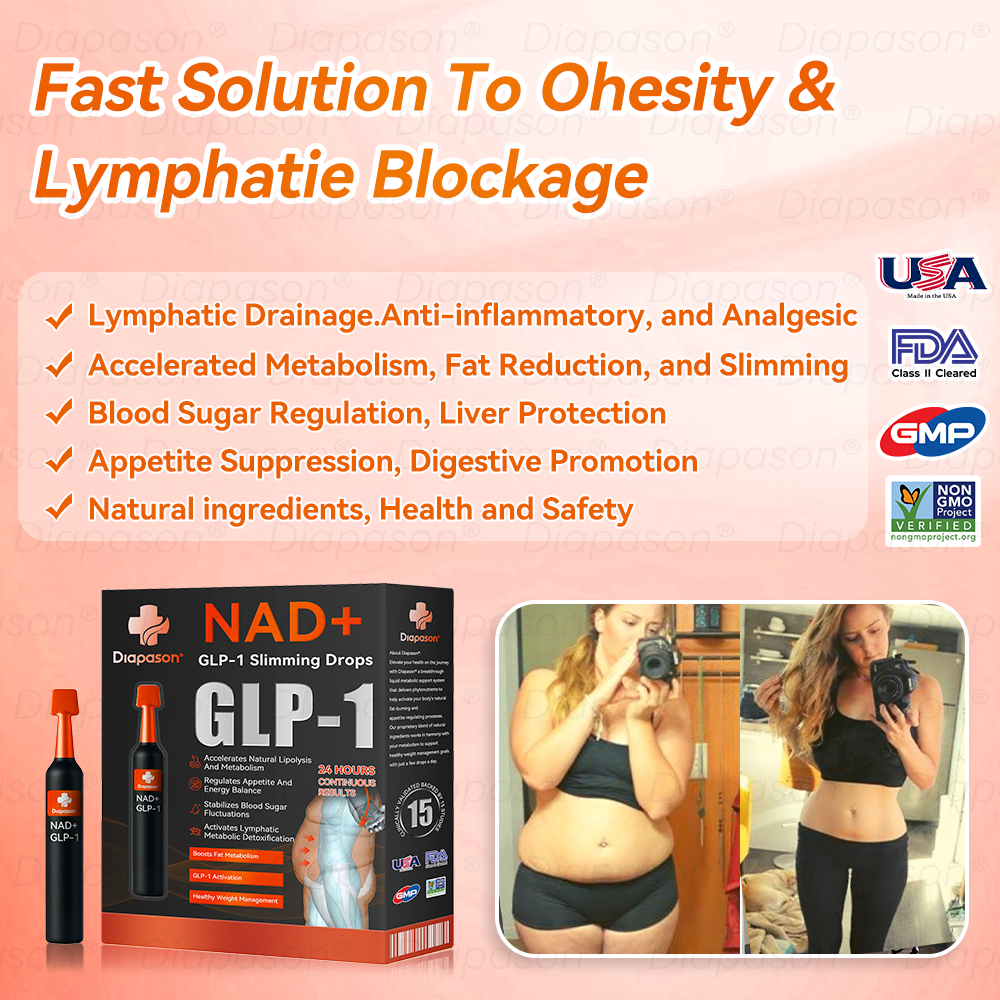 𝐷𝑖𝑎𝑝𝑎𝑠𝑜𝑛® 𝑁𝐴𝐷+ 𝐺𝐿𝑃-1 Slimming Drops 💧 - Suitable for Obesity, Diabetes, and Cardiovascular Diseases