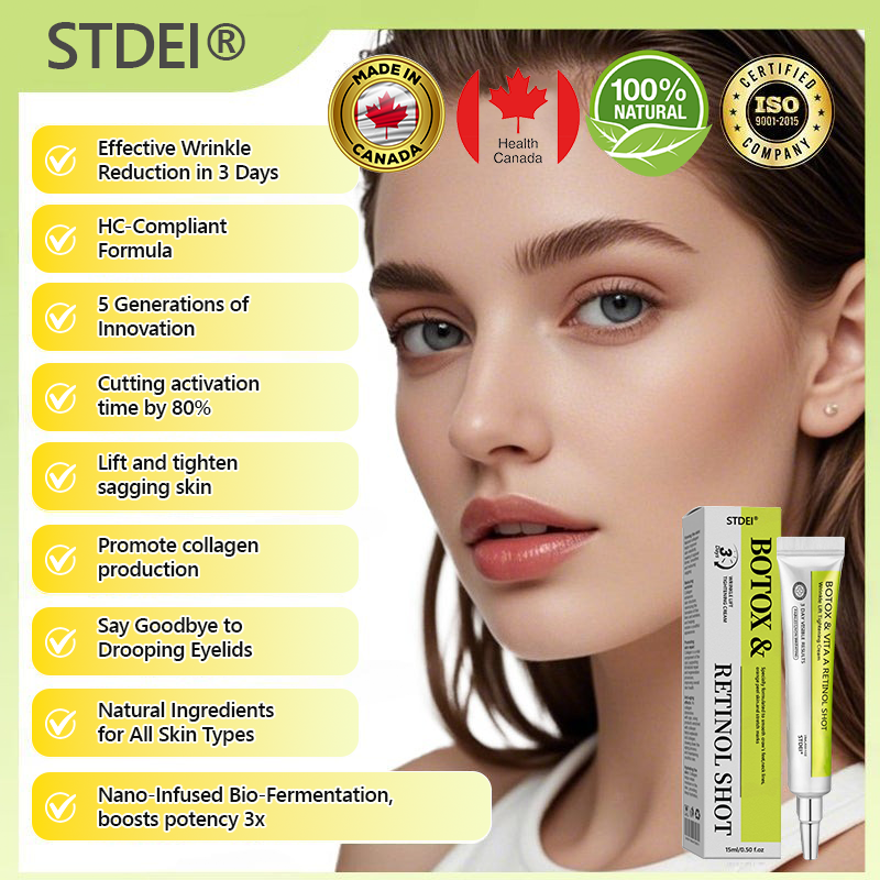 Official Store | Rejuvenate Your Skin Instantly 💫 STDEI® BOTOX & VITA A RETINOL SHOT Anti-Wrinkle Lifting & Firming Cream