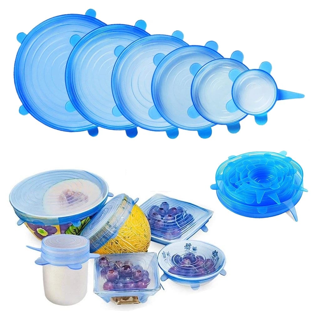 🔥Round - Blue 6 PCS