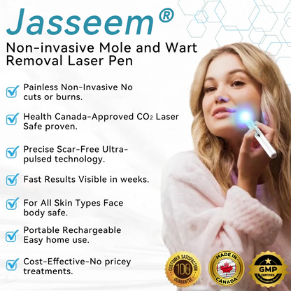 𝐉𝐚𝐬𝐬𝐞𝐞𝐦® Medical-Grade Laser Pen 💕 (Powered by CO₂ laser technology – effectively removes moles, warts, skin tags, pigmentation spots, and other skin imperfections)🔥