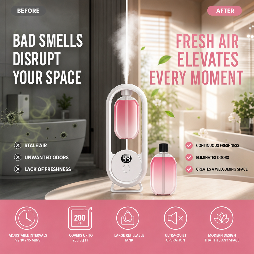 Official Store | 💖🎁 WREE® Automatic Aroma Diffuser ⏰ Limited-Time 50% Off Deal! 🔥
