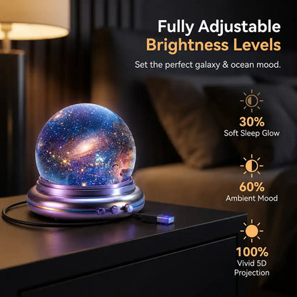 Official Store |🎁🎁SCNDR® 360° Smart Holographic Starry Sky Projector (HD Smart Dynamic 5D)