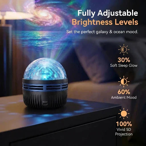Official Store | ✨🎁SCNDR® 360° Smart Holographic Starry Sky Projector (HD Smart Dynamic 5D)